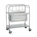 BASSINET 31"W X 38 1/2"H X 17 3/4"D, SHELVES, SOLD AS EACH BLICKMAN 10001235