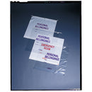 PERSONAL BELONGINGS BAG, 20" X 20" X 4", CLEAR, HEAVY DUTY, RIGID HANDLE, 250/CS, SOLD AS CASE MEDEGEN 10000958