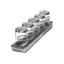 INDIVIDUAL JAR, "TONGUE DEPRESSOR" GREEN & PLATINUM LABEL, STAINLESS STEEL COVER, SOLD AS EACH PROFEX 107