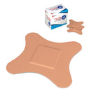 DYNAREX® 4-WING TAN ADHESIVE STRIP, 3 X 3 INCH, SOLD AS 1200/CASE DYNAREX 3620
