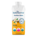 KATE FARMS® NUTRITION SHAKE, VANILLA, 11-OUNCE CARTON, SOLD AS 1/EACH KATE 811112030591