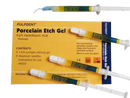 Porcelain Etch Gel 1.2ml. Syringe + 8 Tips 4/bx. - Pulpdent