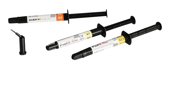 ProFil Flow A1 Syringe 1gm. 4/pk. & 10 tips - Silmet*