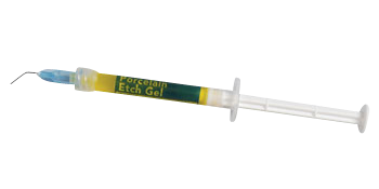Porcelain Etch Gel 1.2ml. Syringe + 8 Tips 4/bx. - Pulpdent
