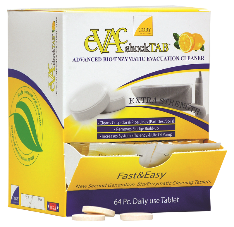 EvacShock Tabs Evacuation Cleaner 64/bx. - Cory Labs*