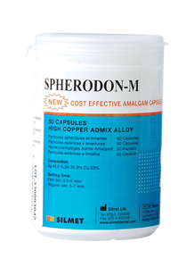 Spherodon-M 1 Spill Fast Set Admix Alloy 45.5% Ag. 50/jr. - Silmet*