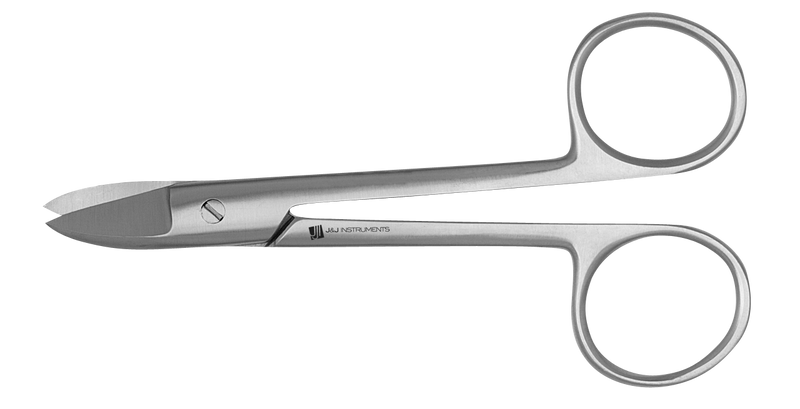 Crown Scissors 4.5" - Curved  - J&J Instruments