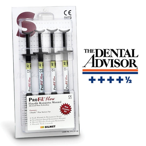 ProFil Flow A1 Syringe 1gm. 4/pk. & 10 tips - Silmet*