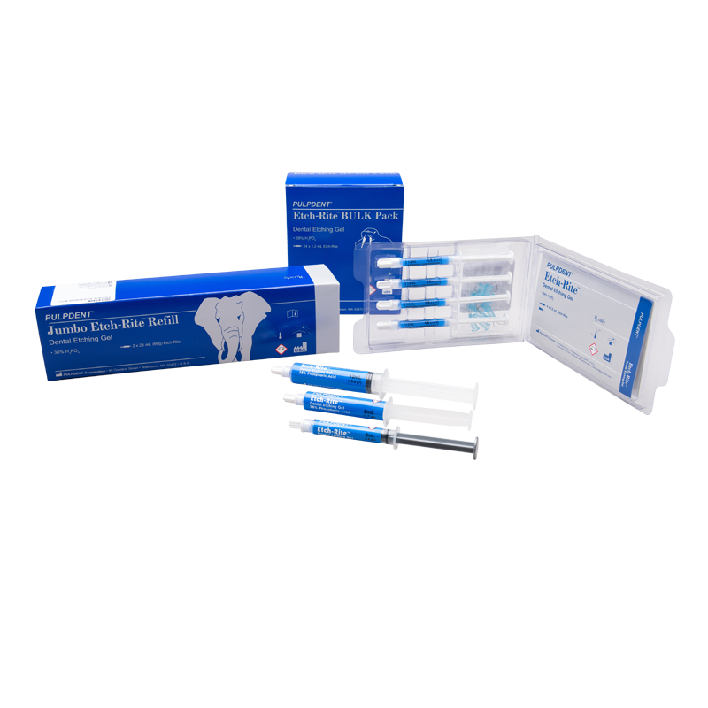 EtchRite Jumbo Refill 25ml. Syringe 2/pk. - Pulpdent