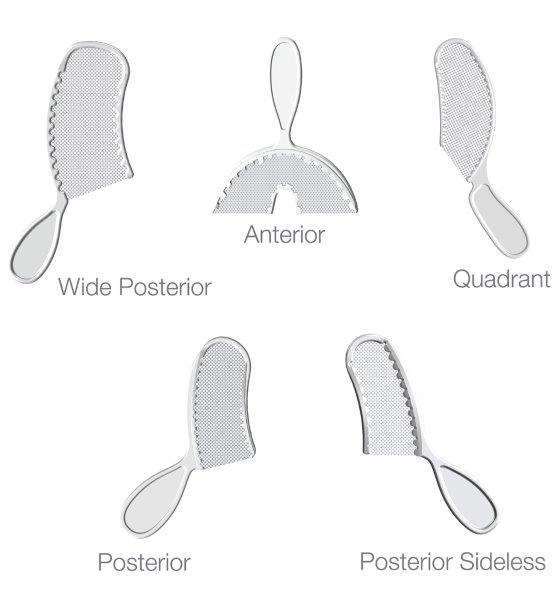 Premium Bite Registration Tray Quadrant 35/pk. - Osung USA