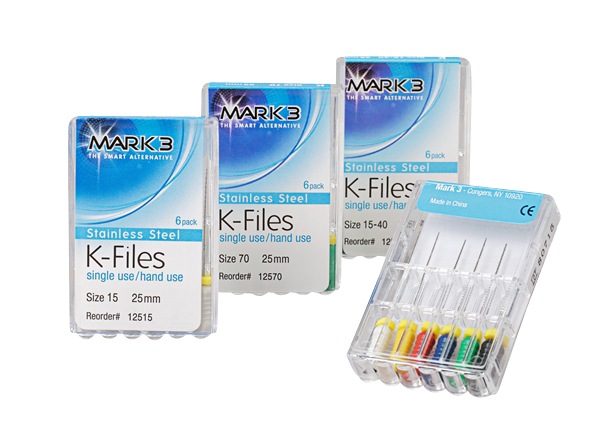 K-Files 21mm #45 6/pk. - MARK3