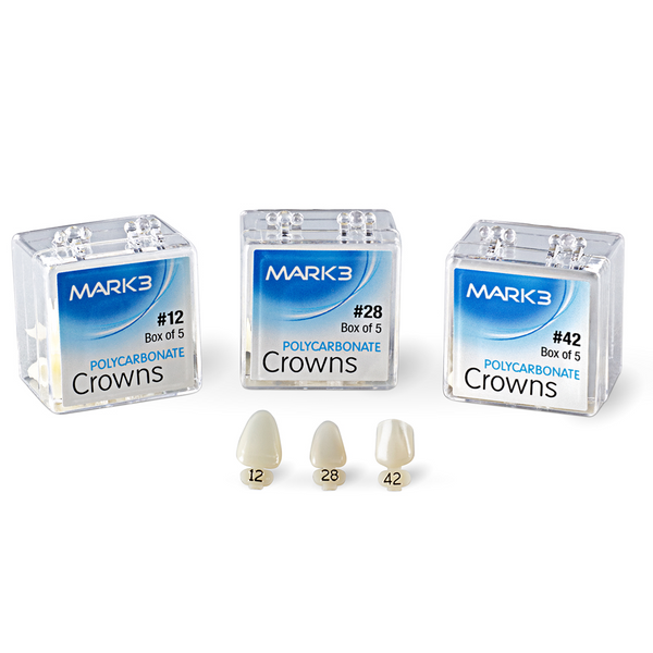 Polycarbonate Crowns #18 5/pk. - Osung USA
