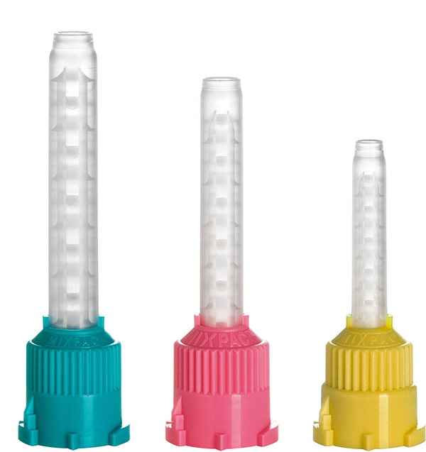 T-Style Short HP Mixing Tips Blue/Orange For C&B 10:1/4:1 48/pk. - Osung USA