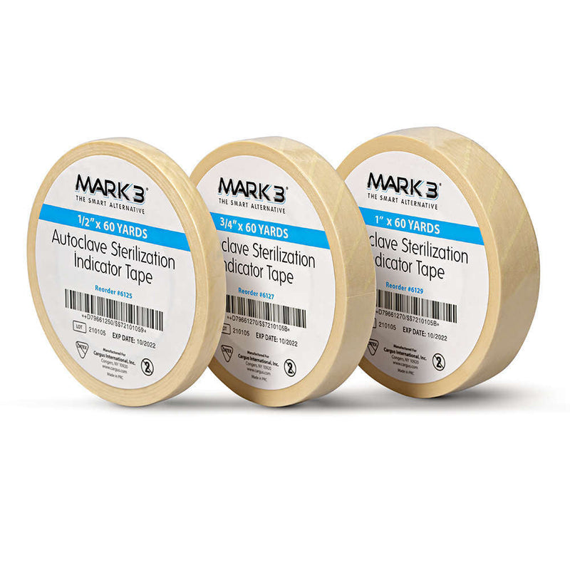 Sterilization Indicator Tape 3/4" 60 Yards 1/pk. - Osung USA