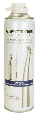 High-Performance Handpiece Lubricant Spray 500ml - Vector USA