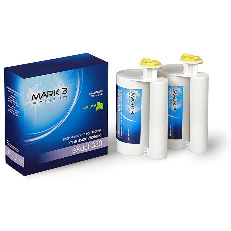 eXact VPS Impression Material Light Fast Set 50ml. Cartridges 4/bx. - MARK3*