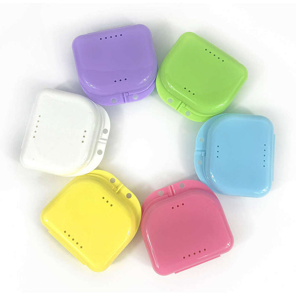 Ortho Retainer Boxes Assorted Colors 3/4" Deep 12/bg. - MARK3*
