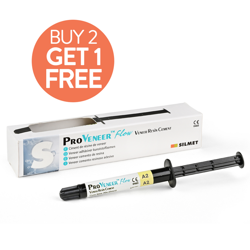 ProVeneer Flow A2 Veneer Resin Cement 3gm. Syr. - Silmet