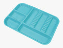 Set Up Tray Divided Blue 1/pk - MARK3*