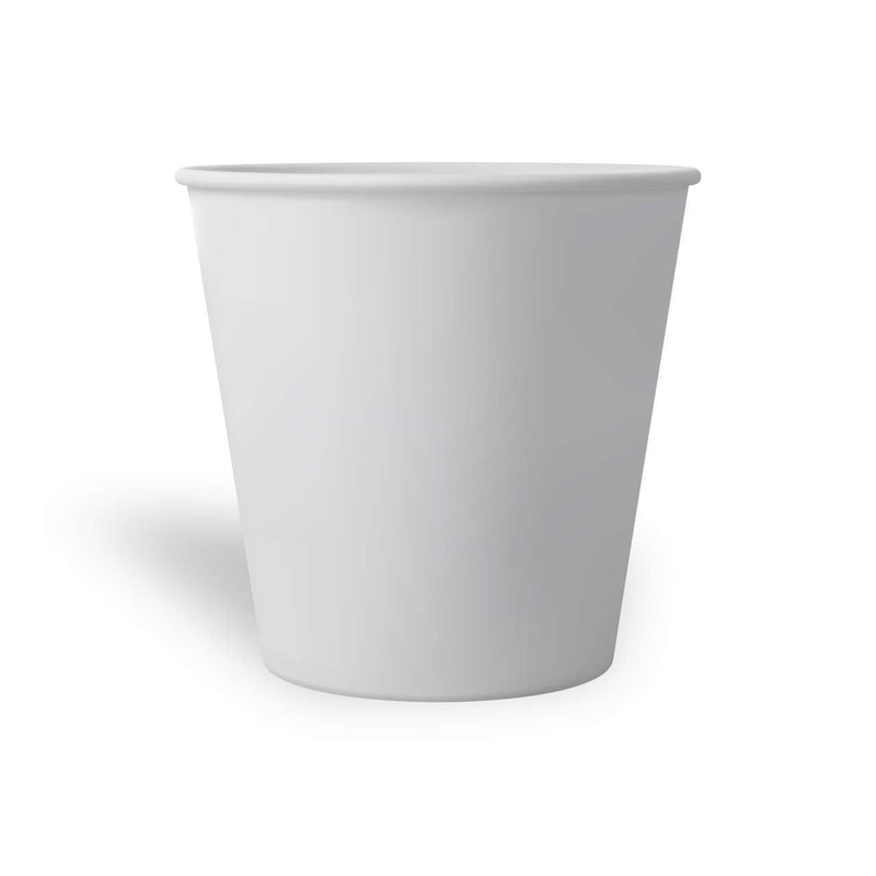 Paper Cups Neutral White  5oz. 1,000/cs. - MARK3*