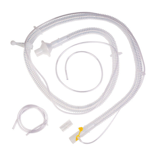 Airlife Adult Single-Limb Portable Ventilator Circuit Kit Patient Circuit Adult 7Ft1/8 And 1/4 Line 15/Cs -003764