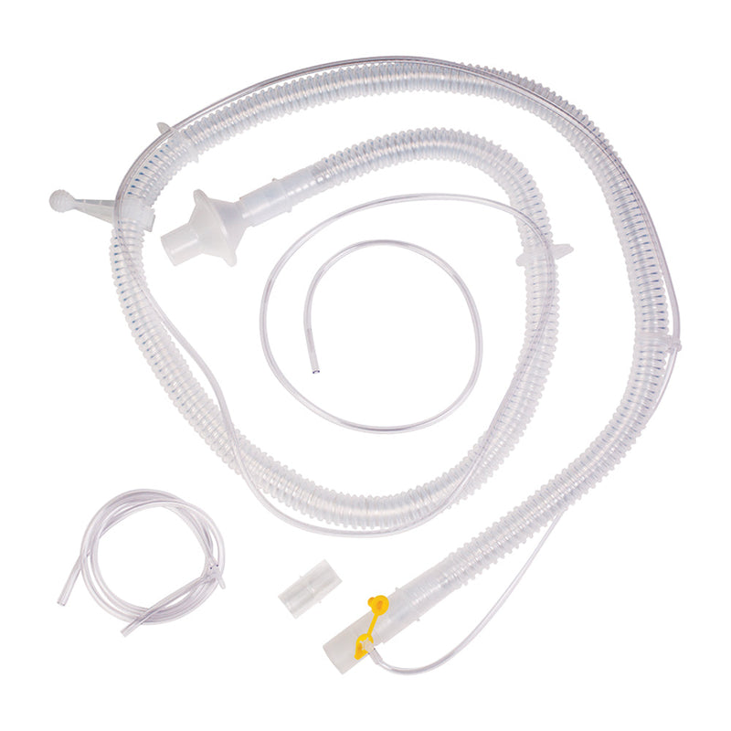 Airlife Adult Single-Limb Portable Ventilator Circuit Kit Patient Circuit Adult 7Ft1/8 And 1/4 Line 15/Cs -003764