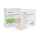 MCKESSON SILICONE GEL ADHESIVE WITHOUT BORDER SILICONE FOAM DRESSING, 3 X 3 INCH, SOLD AS 200/CASE MCKESSON 4862