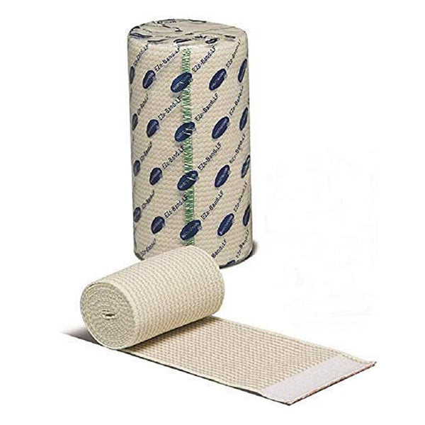 EZE-BAND® LF DOUBLE HOOK AND LOOP CLOSURE ELASTIC BANDAGE, 6 INCH X 5 YARD, SOLD AS 10/PACK HARTMANN 59160000