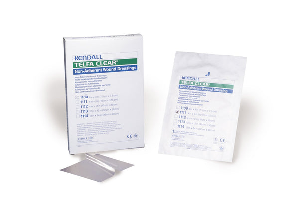TELFA CLEAR® NONADHERENT DRESSING, 4 X 5 INCH, SOLD AS 25/CARTON CARDINAL 1111