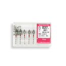 Double Conical, Symmetrical, Short 3.5 mm Dia. Fine Grit Diamond Bur 5 per pack. 037.35F1