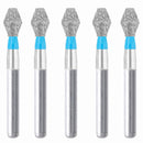 Double Conical, Symmetrical, Short 3.5 mm Dia. Medium Grit Diamond Bur 5 per pack. 037.35M2