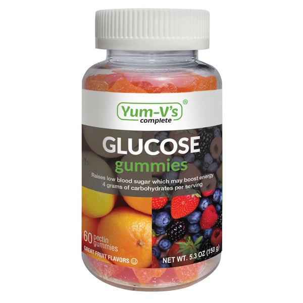 YUMVS COMPLETE GLUCOSE GUMMIES FOR DIABETICS, SOLD AS 12/CASE GERI-CARE 9061-06-YMC