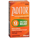 ZADITOR® ALLERGY EYE RELIEF, SOLD AS 1/EACH ALCON 00065401105