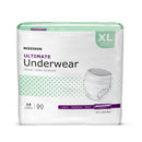 MCKESSON ULTIMATE HEAVY ABSORBENCY INCONTINENCE UNDERWEAR, EXTRA LARGE, SOLD AS 56/CASE MCKESSON UW33853