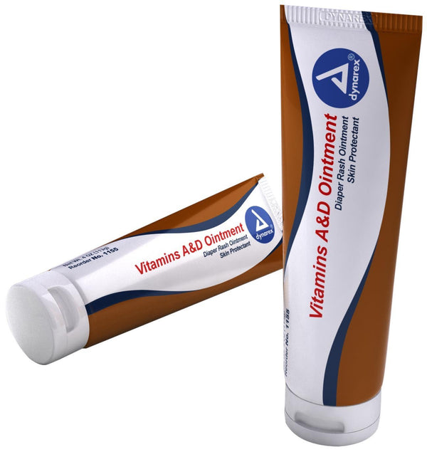 DYNAREX® WE CARE™ VITAMINS A & D OINTMENT, 4-OUNCE TUBE, SOLD AS 6/BOX DYNAREX 1155