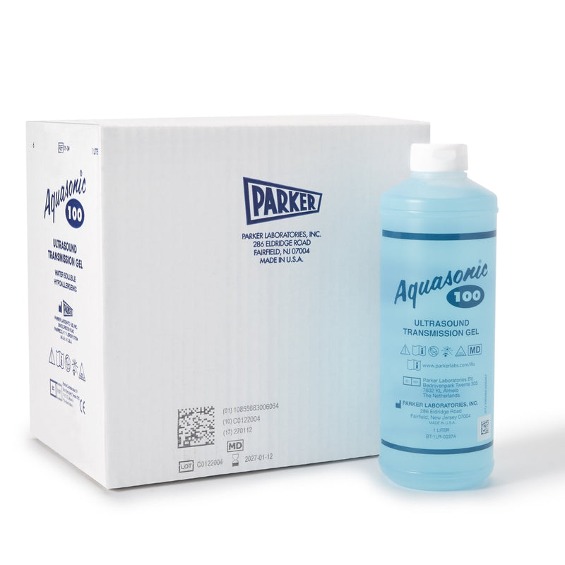 AQUASONIC® 100 ULTRASOUND GEL, SOLD AS 12/CASE PARKER 01-34