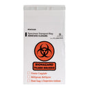 McKesson Specimen Transport Bag, Document Pouch, Adhesive Closure, 6 x 10 Inch, 10/CS