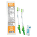 TOOTHETTE® SUCTION TOOTHBRUSH KIT WITH ORAL RINSE, SOLD AS 100/CASE SAGE 6173