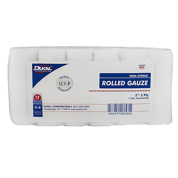 DUKAL™ CONFORMING BANDAGE, 2 INCH X 5 YARD, 2-PLY, SOLD AS 96/CASE DUKAL 402