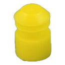 MCKESSON TUBE CLOSURE FLANGED PLUG CAP YELLOW POLYETHYLENE 1000 PER BAG, SOLD AS 20000/CASE MCKESSON 177-118240Y