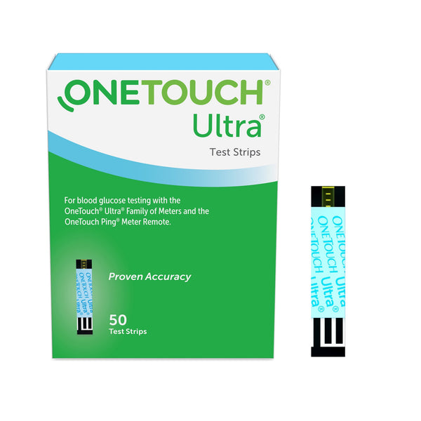 ONETOUCH® ULTRA® BLUE BLOOD GLUCOSE TEST STRIP, SOLD AS 1200/CASE LIFESCAN 022896