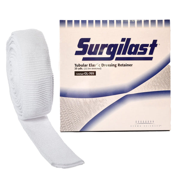 SURGILAST® ELASTIC NET RETAINER DRESSING, SIZE 5, 25 YARD, SOLD AS 1/BOX GENTELL GL705