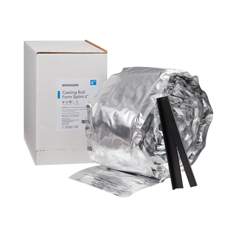 MCKESSON WHITE CASTING ROLL FORM SPLINTS, 4 INCH X 5 YARD, SOLD AS 2/CASE MCKESSON 1304