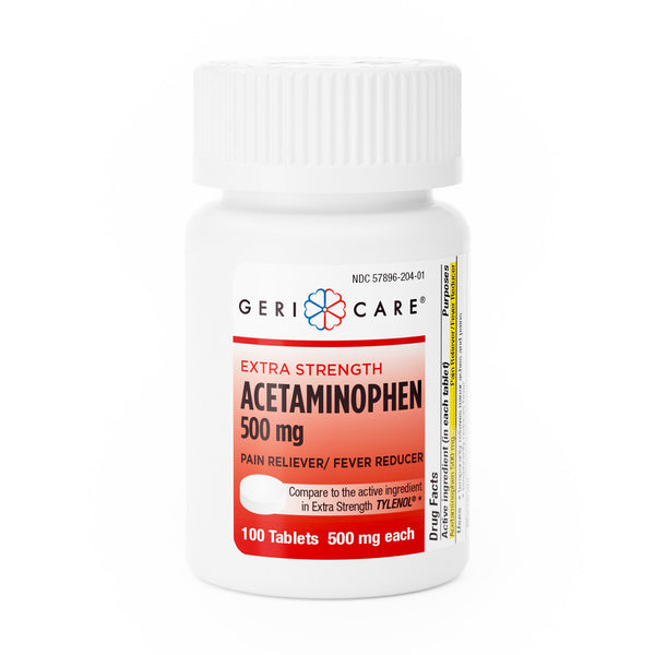 GERI-CARE® ACETAMINOPHEN PAIN RELIEF, SOLD AS 12/CASE GERI-CARE 201-01-GCP