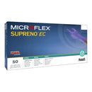 SUPRENO® EC NITRILE EXTENDED CUFF LENGTH EXAM GLOVE, LARGE, BLUE, SOLD AS 500/CASE MICROFLEX SEC-375-L