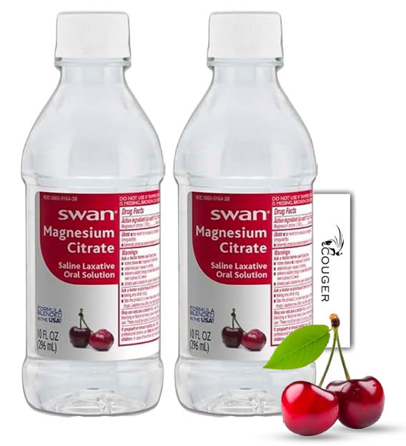 Cumberland Swan Citrate Disc-Laxative Citrate Of Mag Cherry10 Oz 12/Cs -1000054700