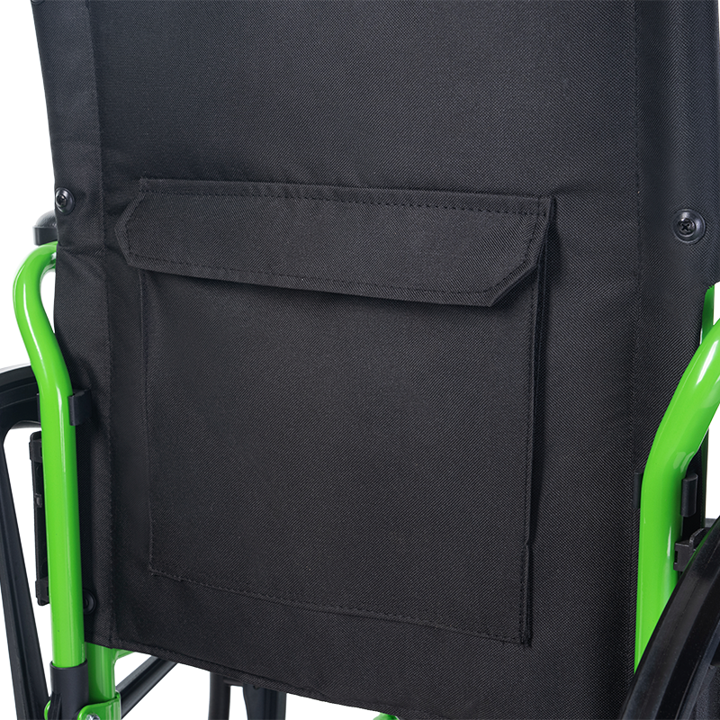 Dynarex Greenline Wheelchairs Greenline Wheelchair With Elr, 16" X 16" -10283-ELR