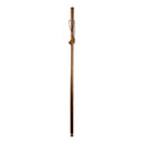 BRAZOS™ TRADITIONAL STRAIGHT PINE HANDCRAFTED WALKING STICK, 48-INCH, BROWN, SOLD AS 1/EACH MABIS 602-3000-1236