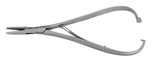 Needle Holder, Mathieu, Straight,  Tungsten Carbide 130mm - Osung USA