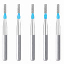 Cylindrical 1.4 mm Dia. Medium Grit Diamond Bur 5 per pack. 107.14M3